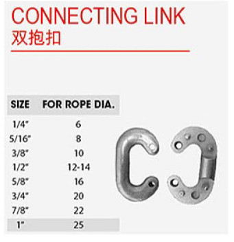 ASME B30.9 Сертифицированная оцинкованная сплавная сталь
